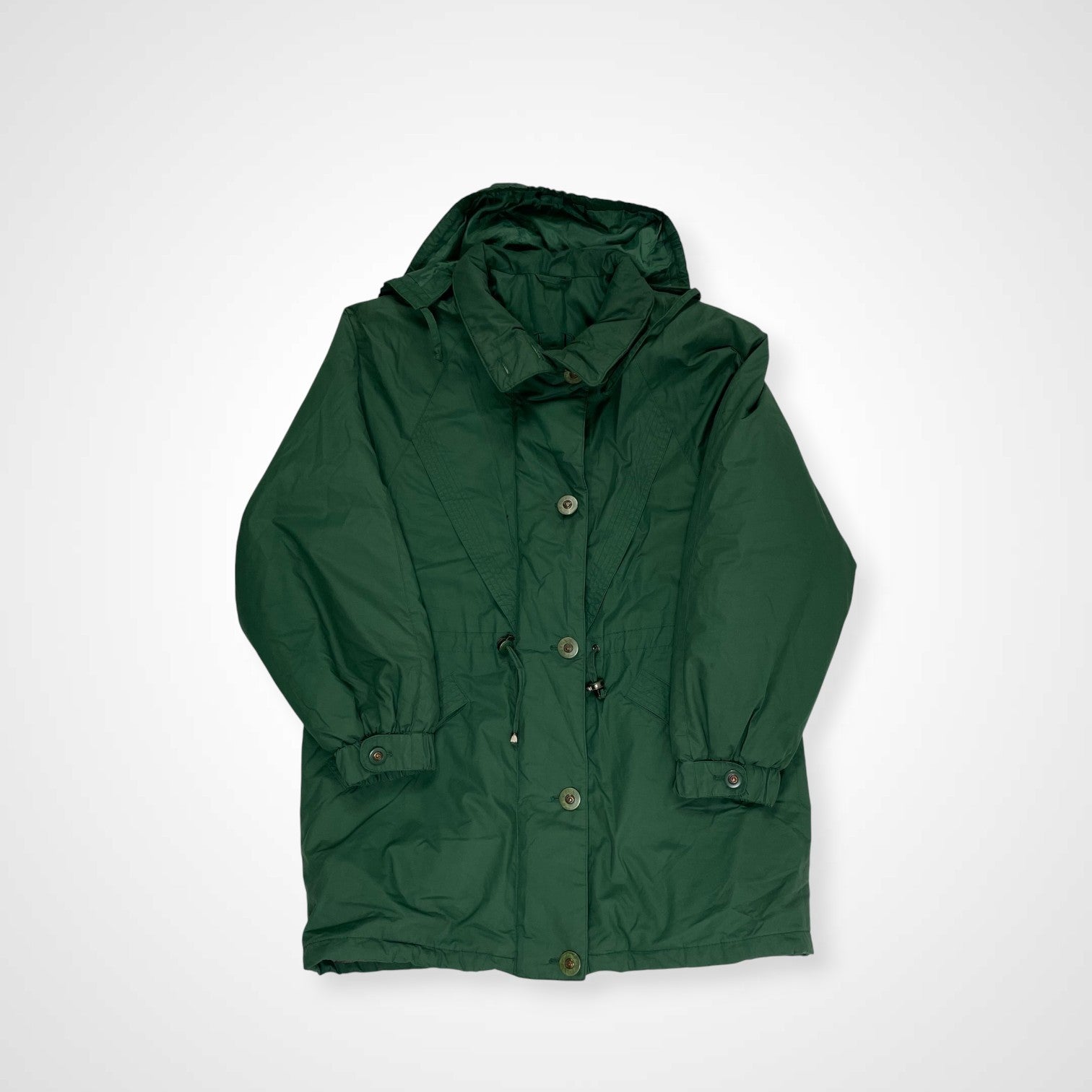 VINTAGE ヴィンテージ / ユーロヴィンテージ インサレーションコート グリーン ドイツブランド SIZE:38(M-L程度)