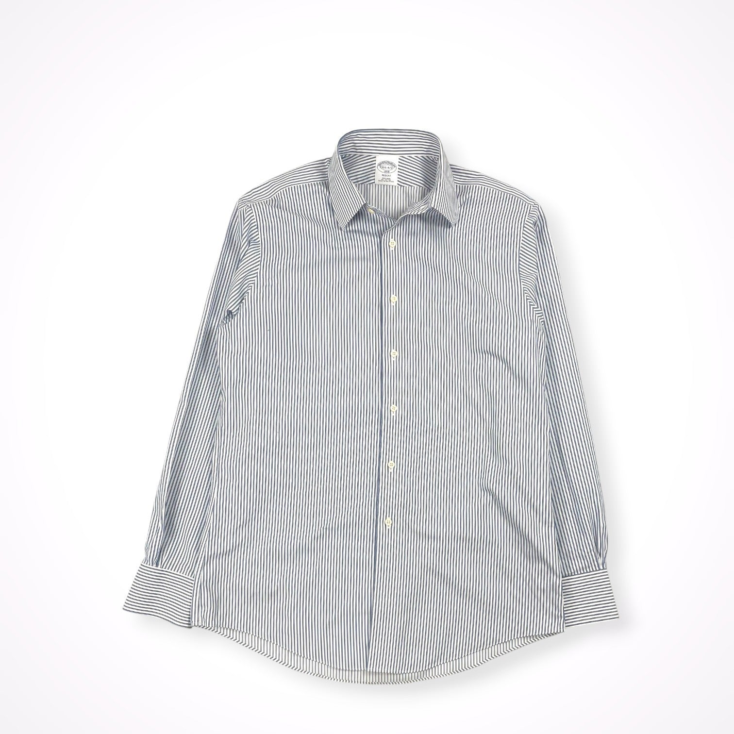 Brooks Brothers ブルックスブラザーズ / REGENT FIT ストライプシャツ 参考定価：20,000程度 SIZE:15 1/2