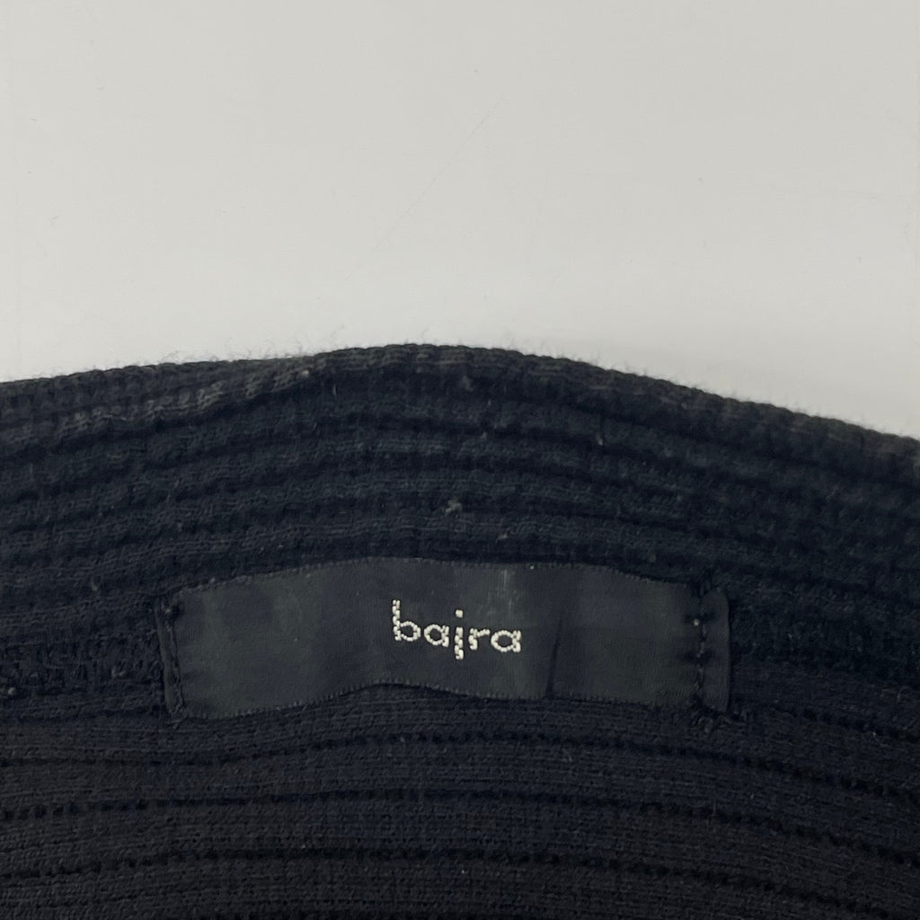 bajra / ヘンリーネックリブニット 参考定価：28,000程度 SIZE：FREE