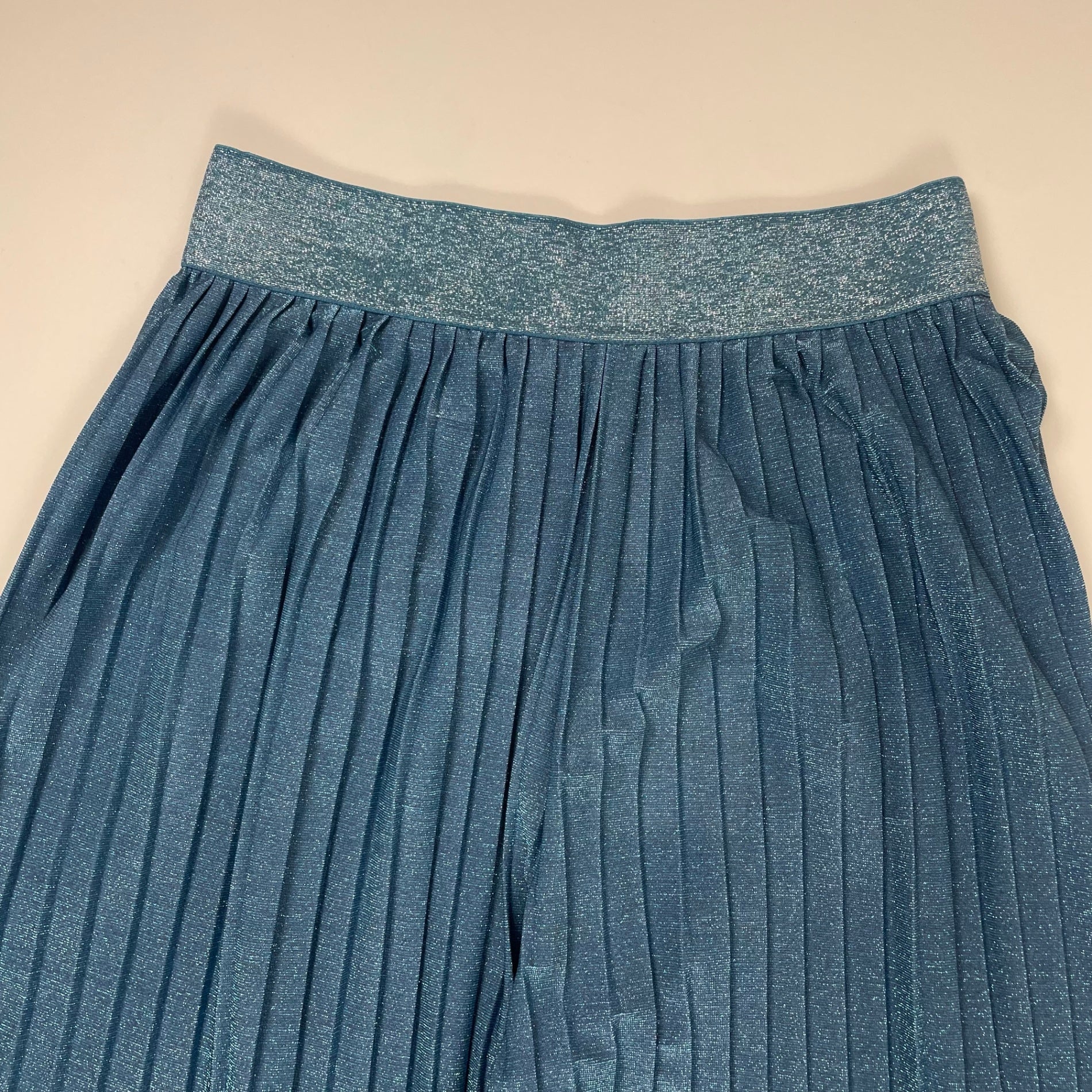 FLY GIRL フライガール / プリーツラメワイドパンツ 参考定価：39,000+tax SIZE：S