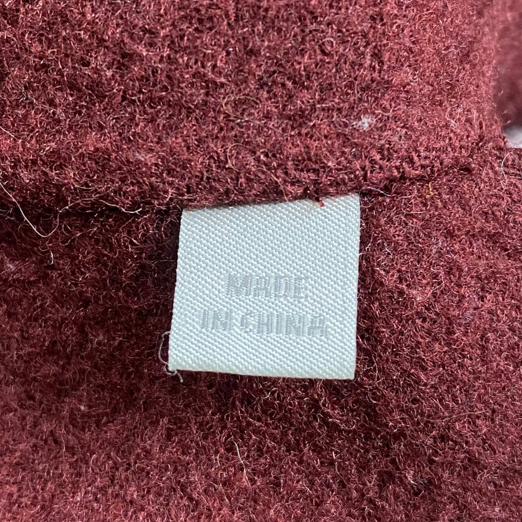 vince. ヴィンス / 1B ライトメルトンコート ワインレッド  参考定価：120,000程度 SIZE:XS