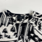 【極美品】 dunhill ダンヒル / GEAR ジャガード Tシャツ 総柄 Gear Short Sleeve T-Shirt 参考定価：60,000程度 SIZE:L