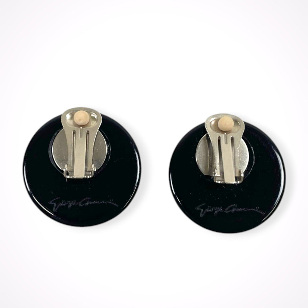 GIORGIO ARMANI / クリスタルイヤリング 参考定価：60,000程度