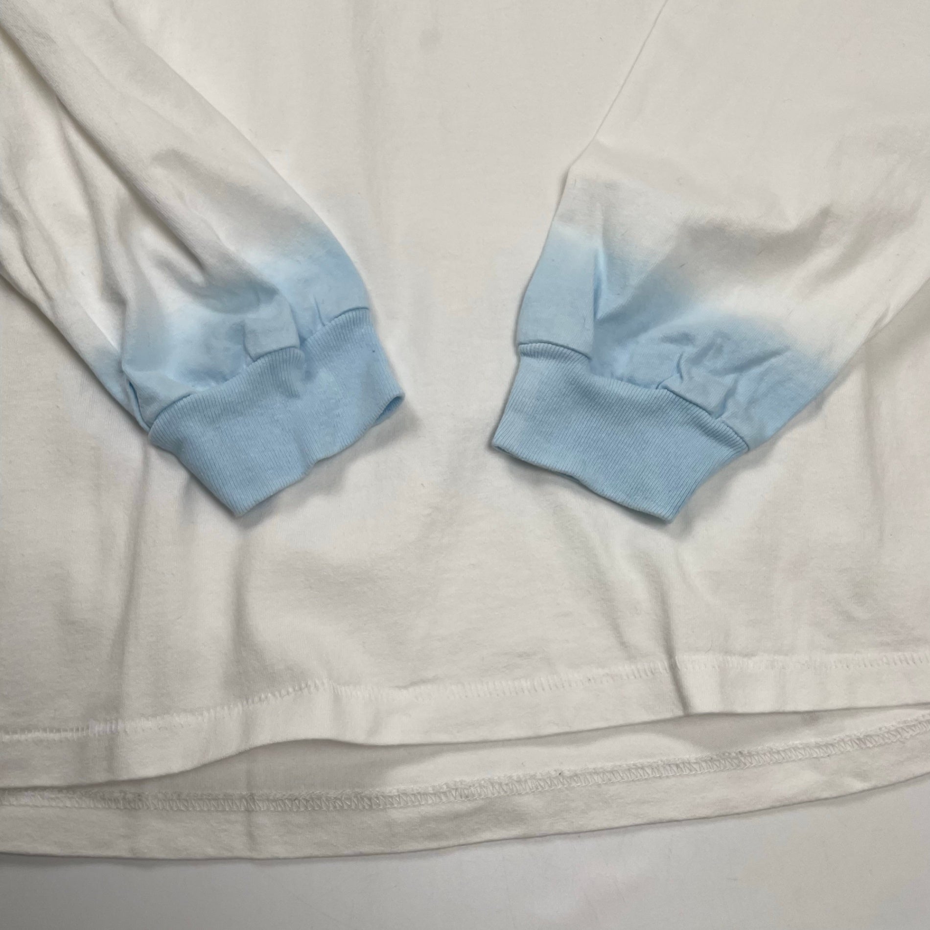 anytee classics エニティ クラシックス / Diamond Blue Dyed Tee 長袖Tシャツ 参考定価：15,000+tax SIZE:XL