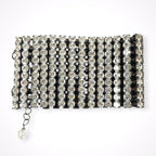 GIORGIO ARMANI / ビジューブレスレット＆イヤリングセット 参考定価：150,000程度