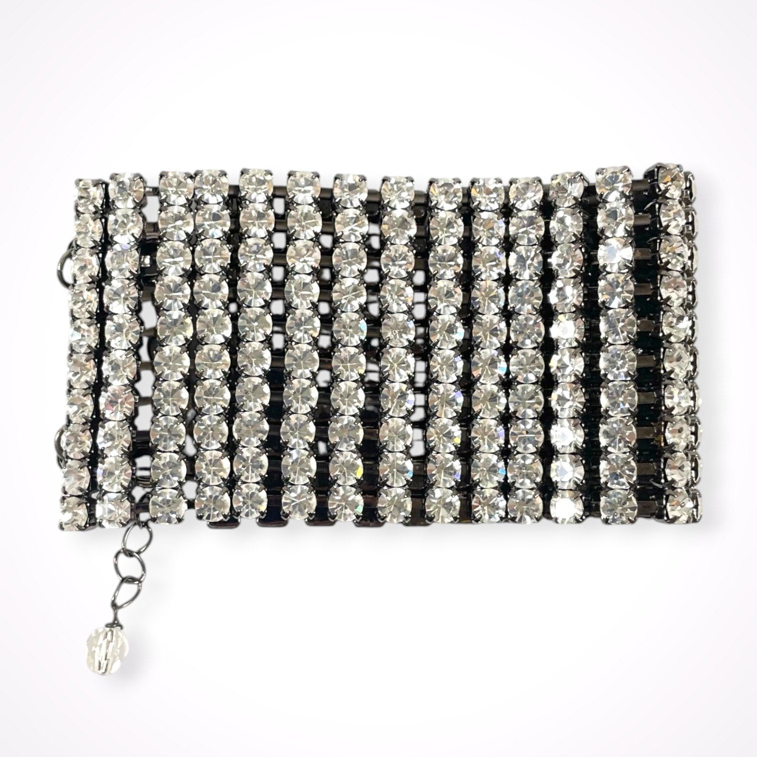 GIORGIO ARMANI / ビジューブレスレット＆イヤリングセット 参考定価：150,000程度