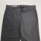 JIL SANDER ジルサンダー / センタープリーツストレートスラックス グレー 参考定価：100,000程度 SIZE：38