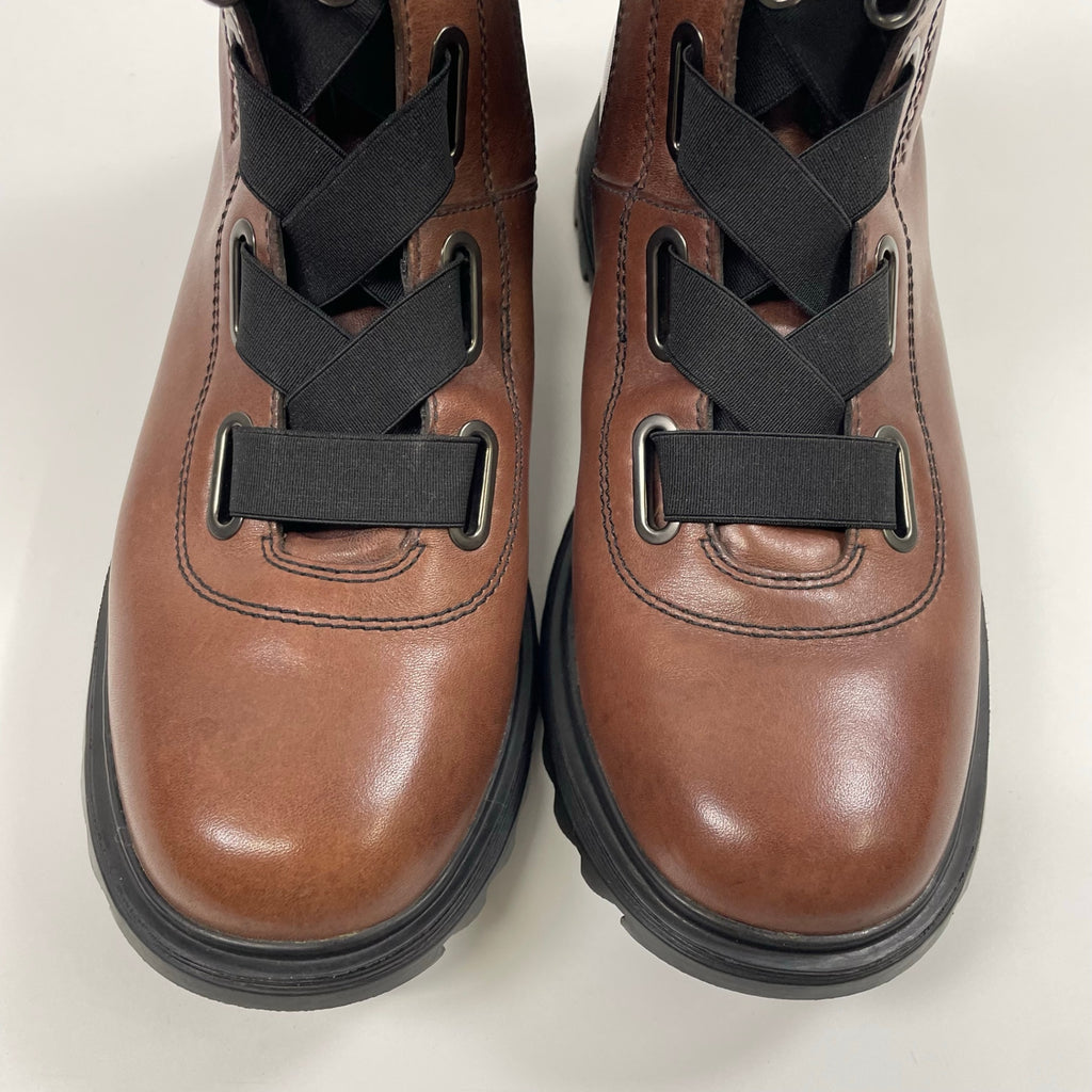 PRADA SPORT / テックレースレザーブーツ 極美品 SIZE:8