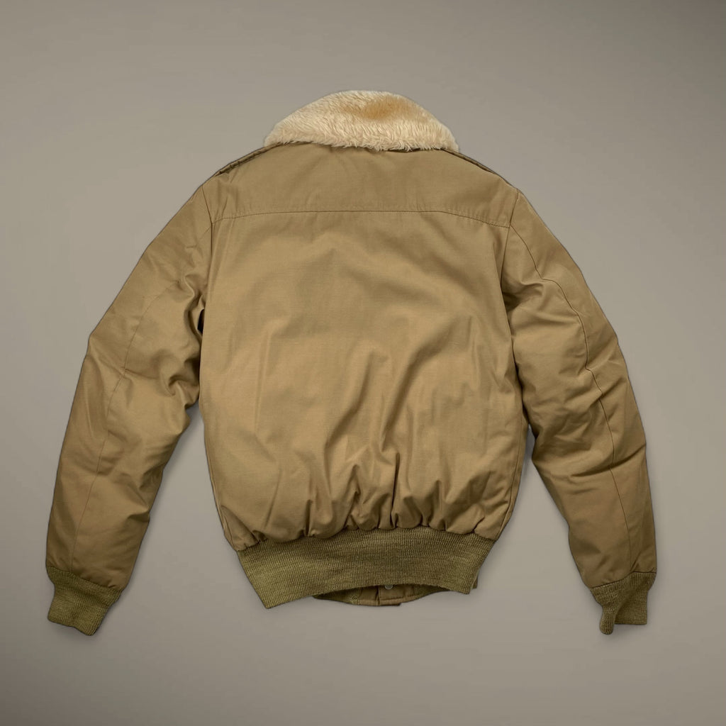 70年代 VINTAGE Schott ショット / ヴィンテージ ダウンジャケット フライトジャケット TALONジップ  ミリタリー SIZE：XS