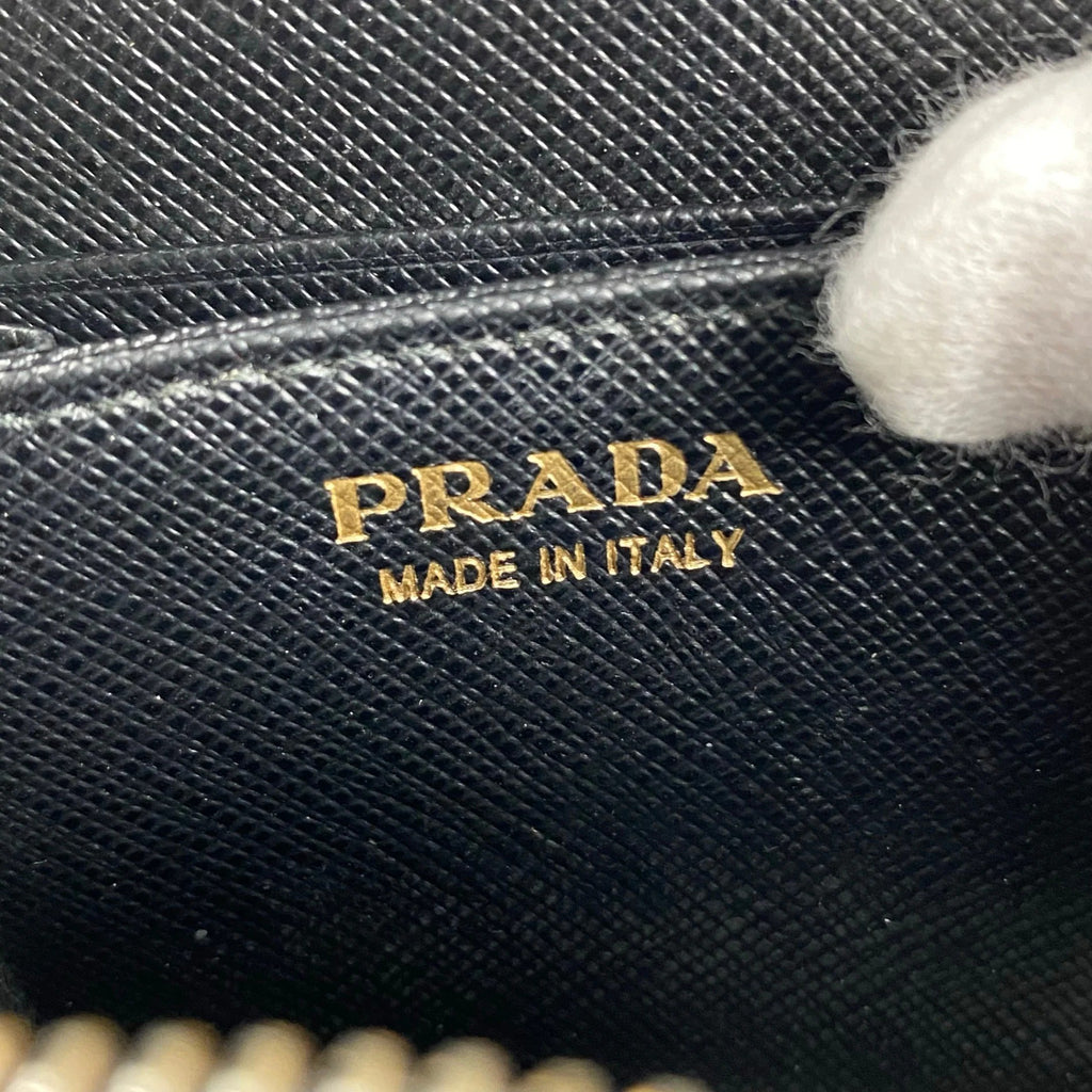 PRADA プラダ / サフィアーノ ラウンドファスナー コインケース 1MM268 参考定価：62,800+tax