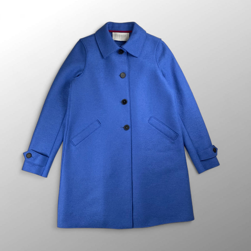 HARRIS WHARF LONDON ハリス ワーフ ロンドン / ローデンコート 圧縮ウール コート メルトン SIZE:40