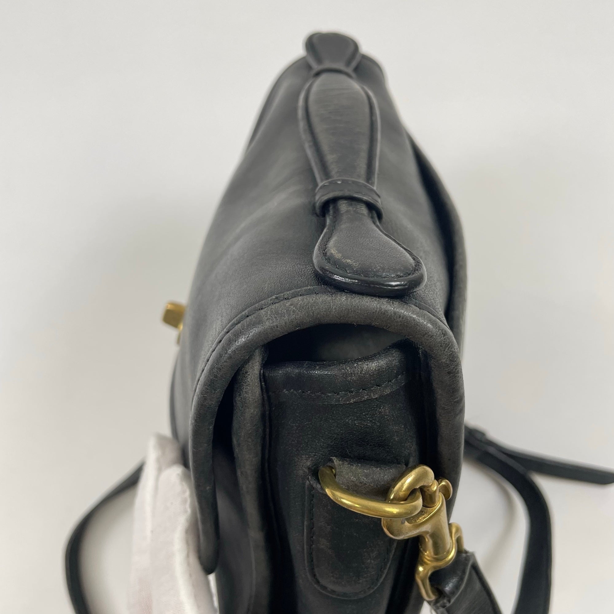 OLD COACH / ミニサッチェル ターンロックショルダー 9870