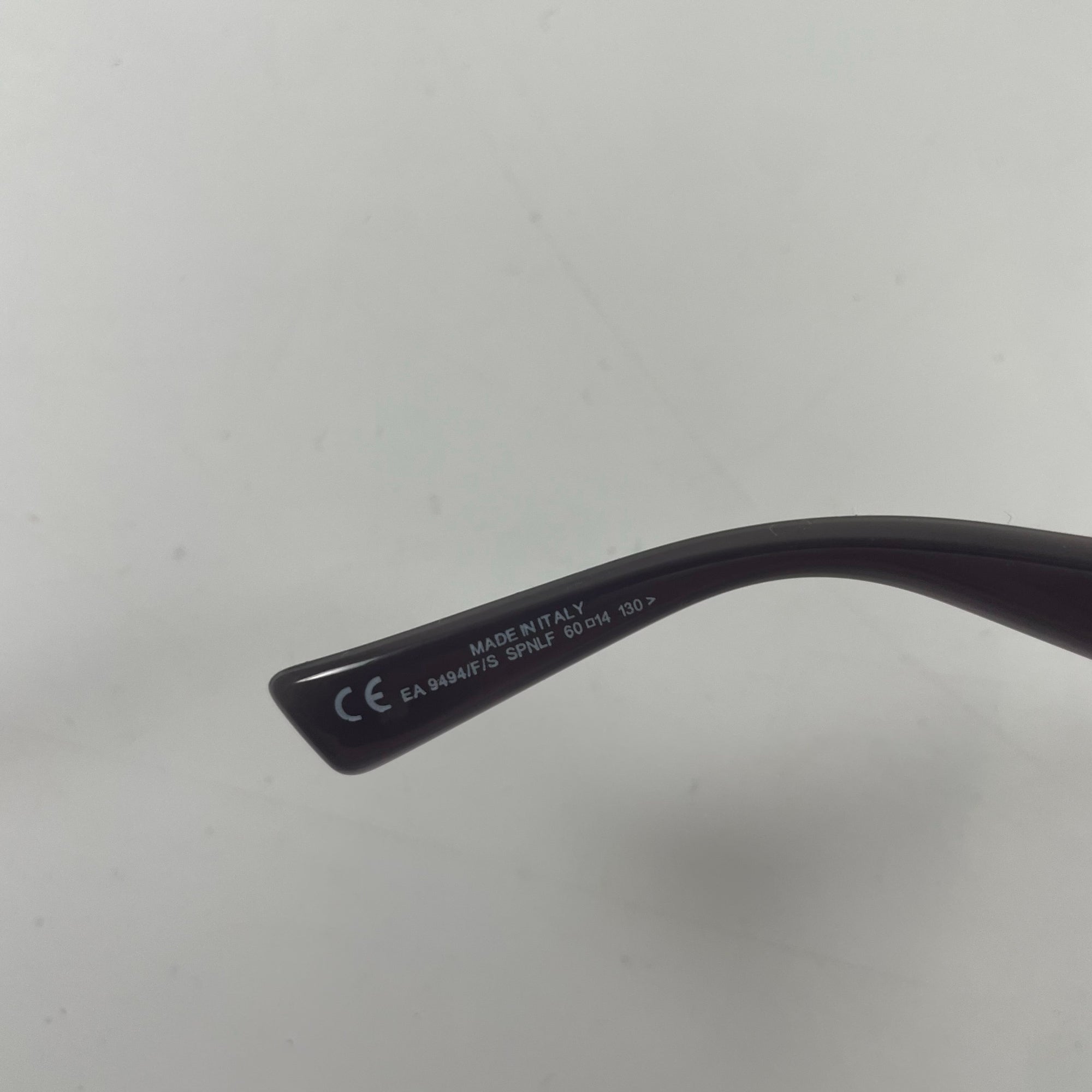 EMPORIO ARMANI / オーバルサングラス 参考定価：55,000程度 SIZE:60□14 130