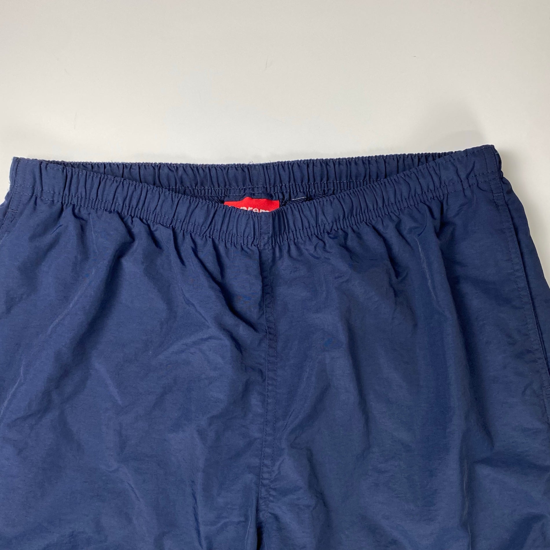 SUPREME シュプリーム / Warm Up Pant 20AW ウォームアップパンツ ネイビー 裾ロゴ SIZE:M