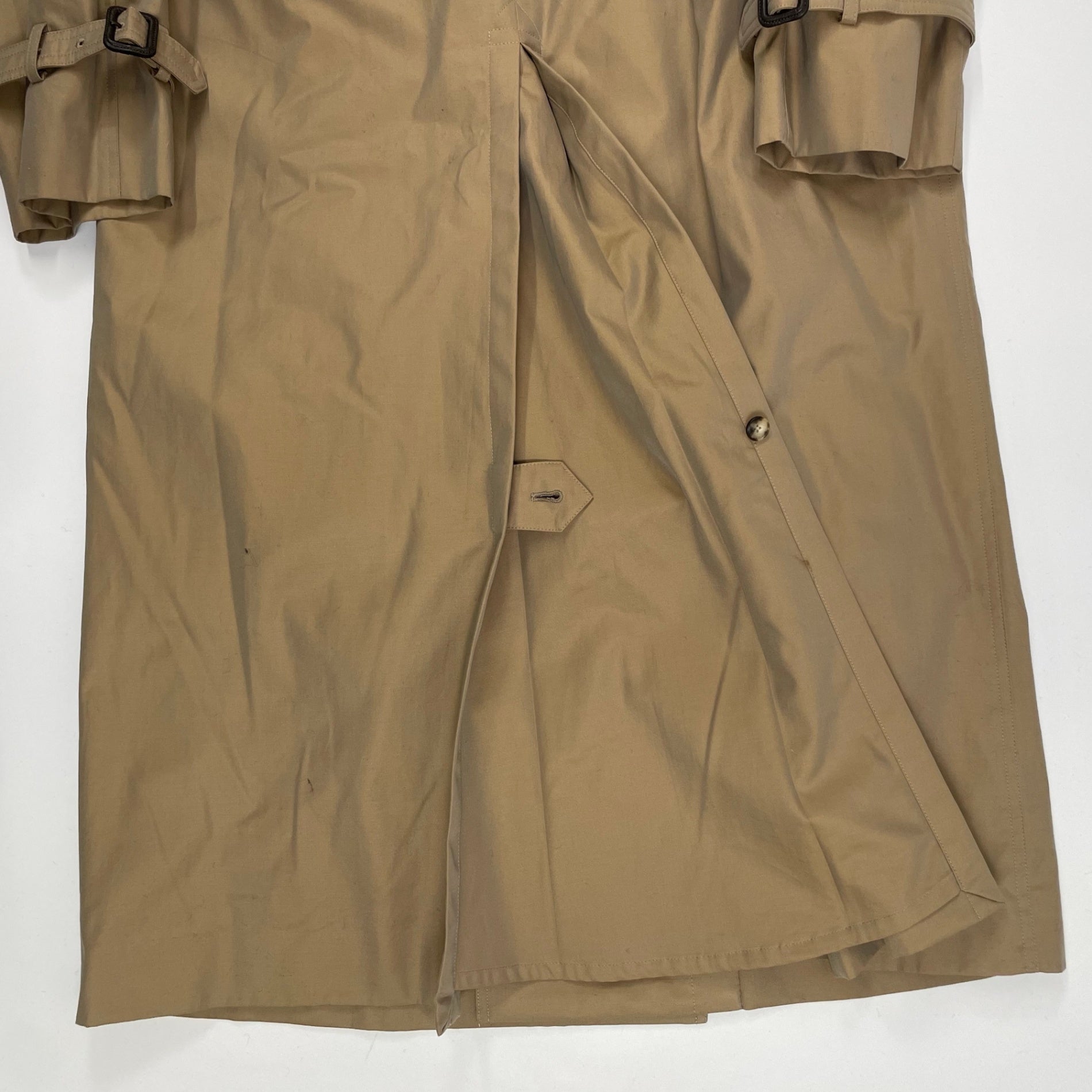 MACPHEE マカフィー / コットンギャバジントレンチコート 未使用品 参考定価：63,000+tax SIZE:34