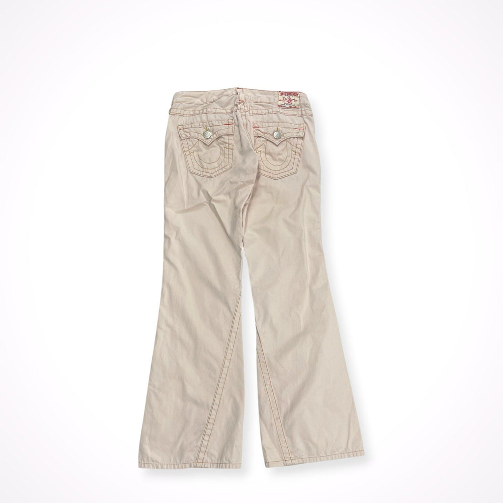 TRUE RELIGION トゥルーレリジョン / Y2K JOEYフレアコットンパンツ USA製 SIZE：27