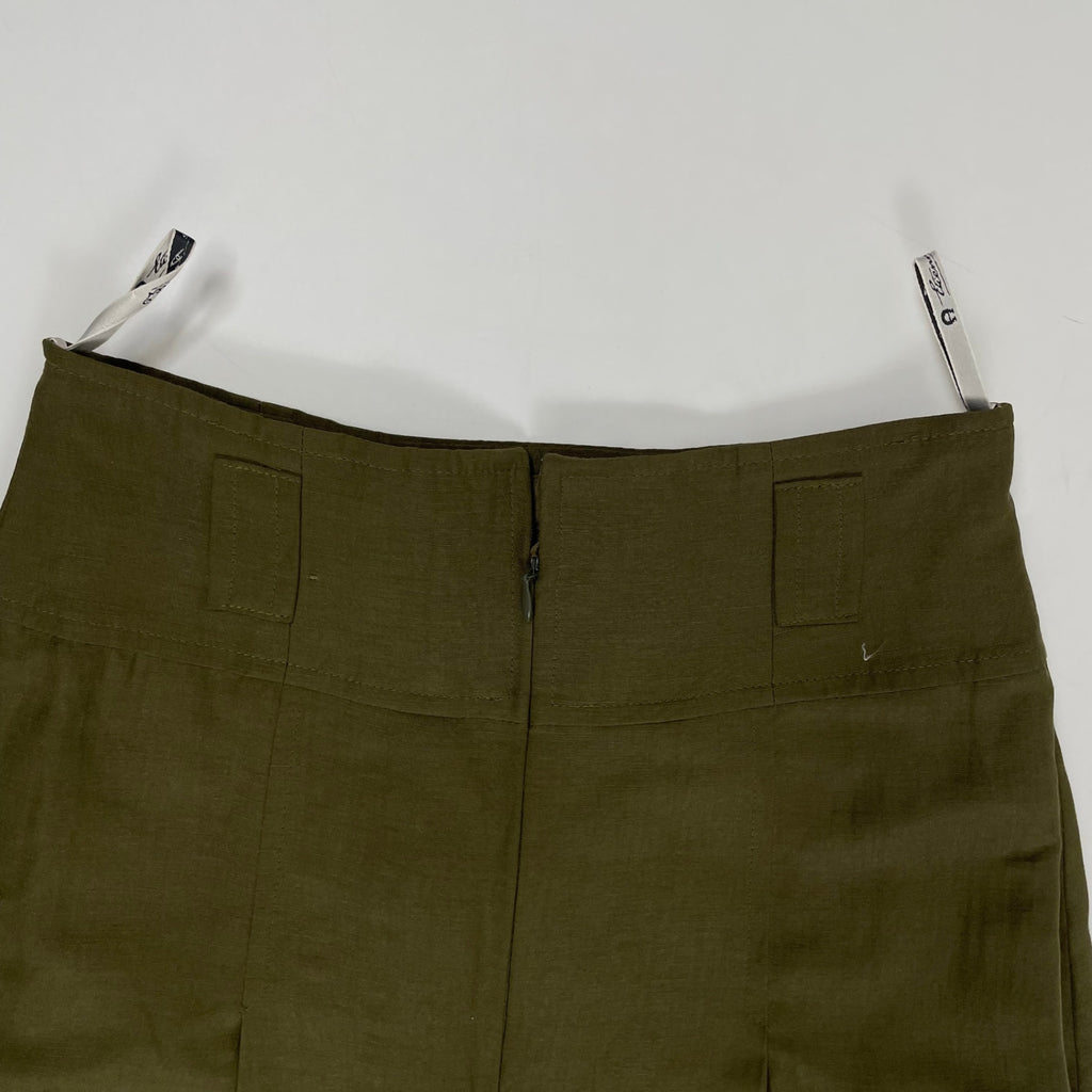 VINTAGE / ヴィンテージシルクリネンスカート 参考定価：50,000程度 SIZE:40