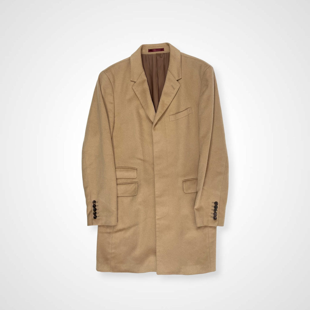 PS Paul smith ピーエス ポールスミス / ピュアカシミヤコート キャメル 参考定価：140,000程度 SIZE:L