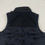 EMPORIO ARMANI JEANS エンポリオ アルマーニ ジーンズ / 2トーン ダックダウンベスト 迷彩柄 SIZE：S