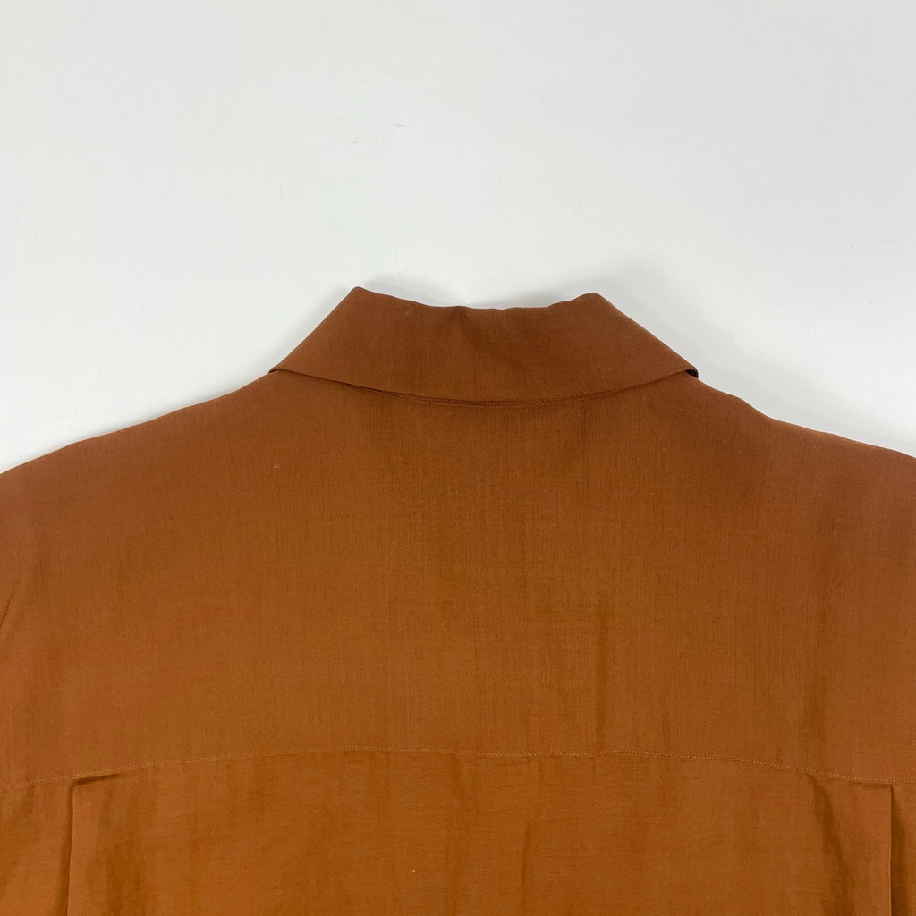 H BEAUTY＆YOUTH / RING SNAP BOX SHORT SLEEVE SHIRT 参考定価：20,000+tax SIZE:M