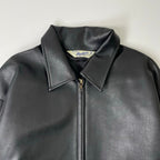 Backers / フェイクレザー ジップアップジャケット SIZE:L