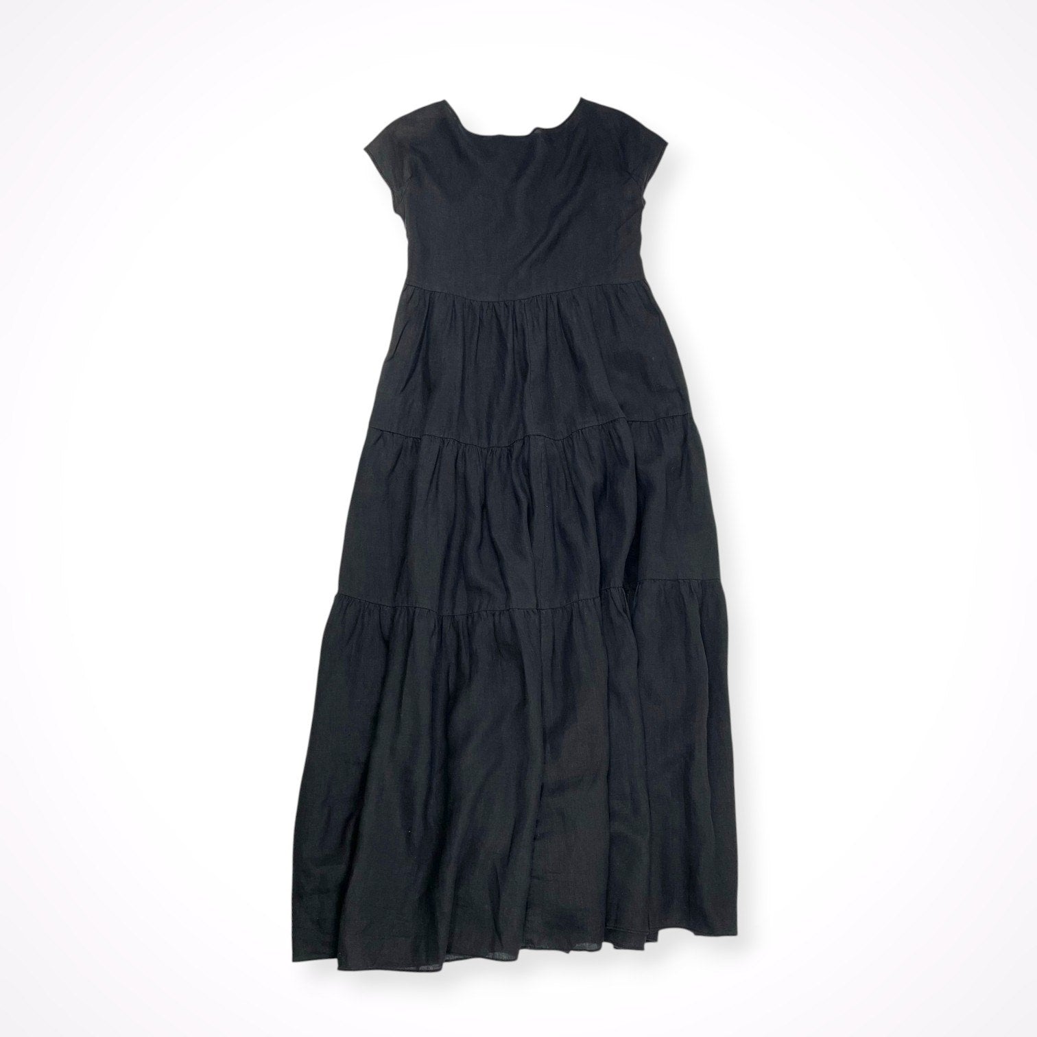 ASPESI / リネンティアードワンピース 参考定価：70,000程度 SIZE:42