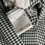 【美品】 AKTE アクテ / サイドコードロングシャツワンピース チェック柄 参考定価：18,000+tax  SIZE：FREE