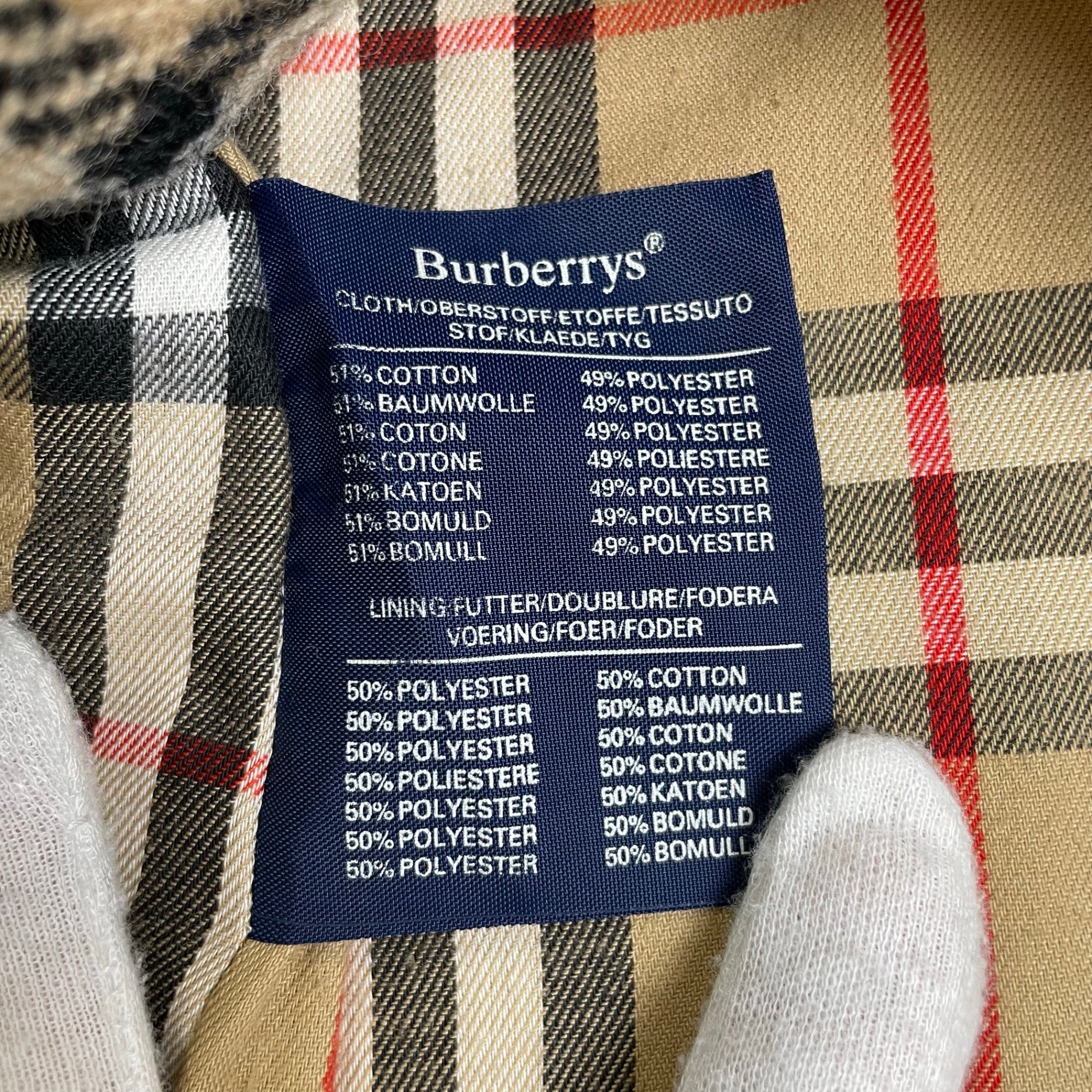 Burberry's バーバリーズ / early90s ステンカラーコート 極美品 SIZE：46(M程度)