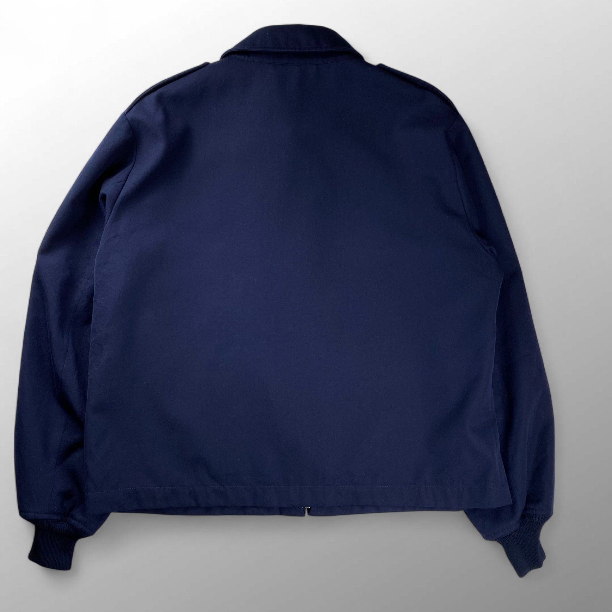 90s USA製 Polo by Ralph Lauren ポロバイラルフローレン / コットンギャバジン スウィングトップ エポレット付 SIZE:L