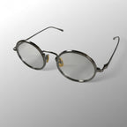 【極美品】金子眼鏡 / メタルラウンド KJ-50 度なしクリアレンズ 参考定価：50,000+tax