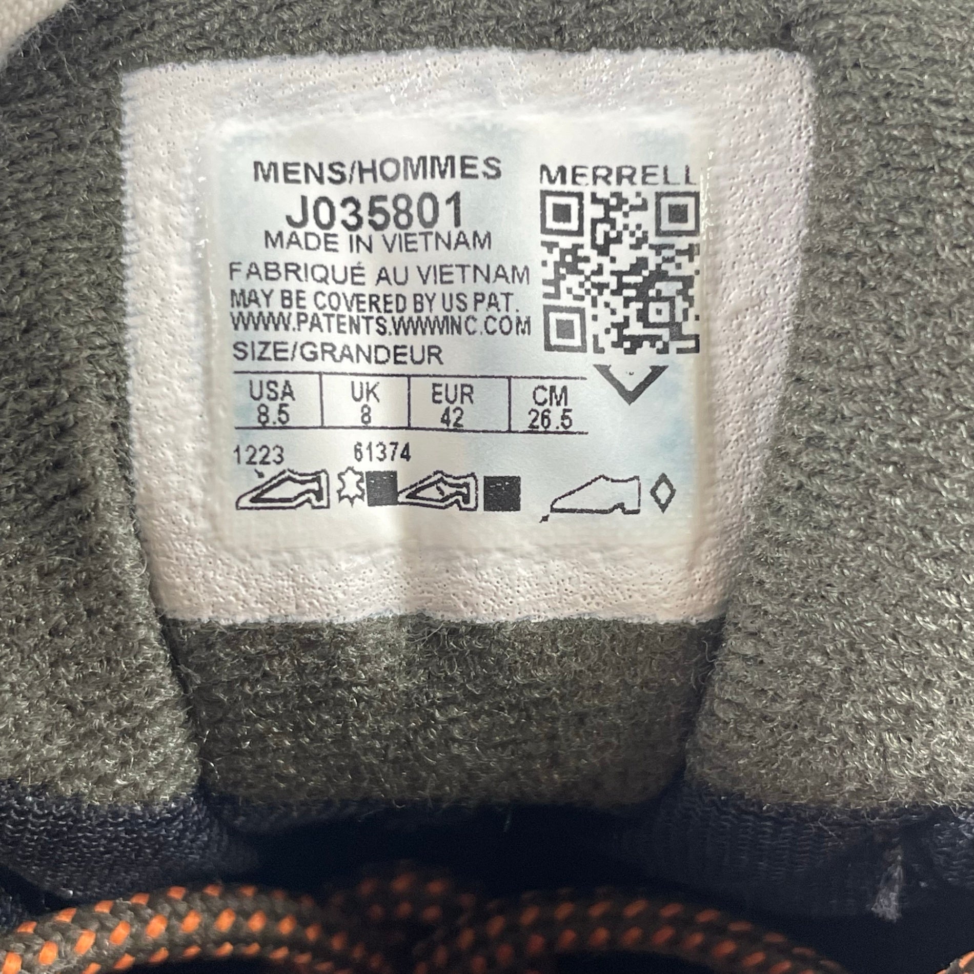 MERRELL / MOAB 3 GORE-TEX スウェード×メッシュ  SIZE:26.5cm