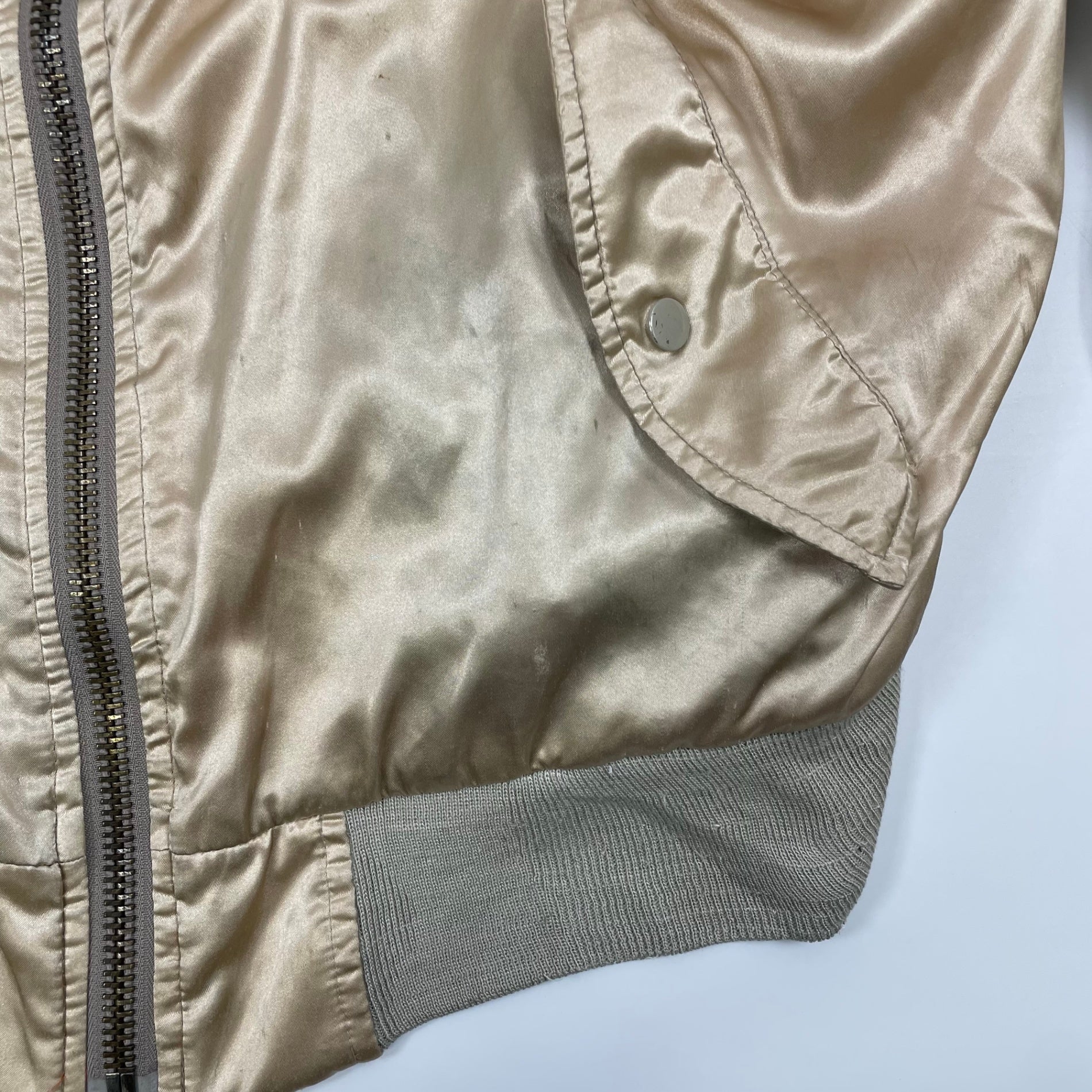 VINTAGE ヴィンテージ / 〈MIDWEST〉MA-1サンプリングスーベニアジャケット SIZE:XL