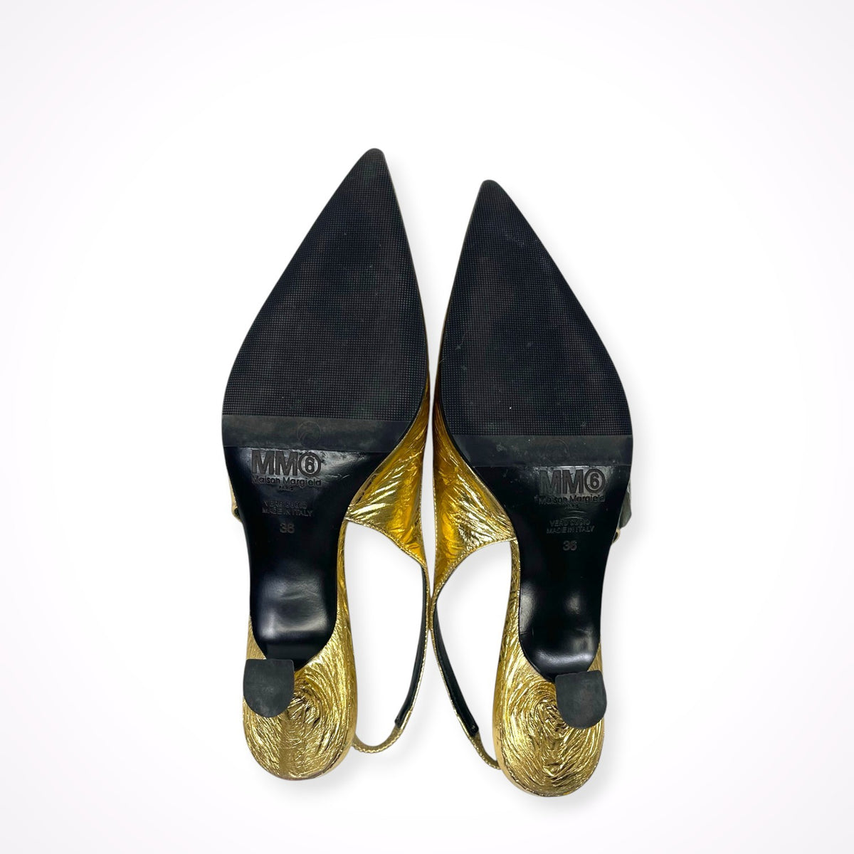 MM6 / ポインテッドサンダル 参考定価：75,000程度 SIZE:36
