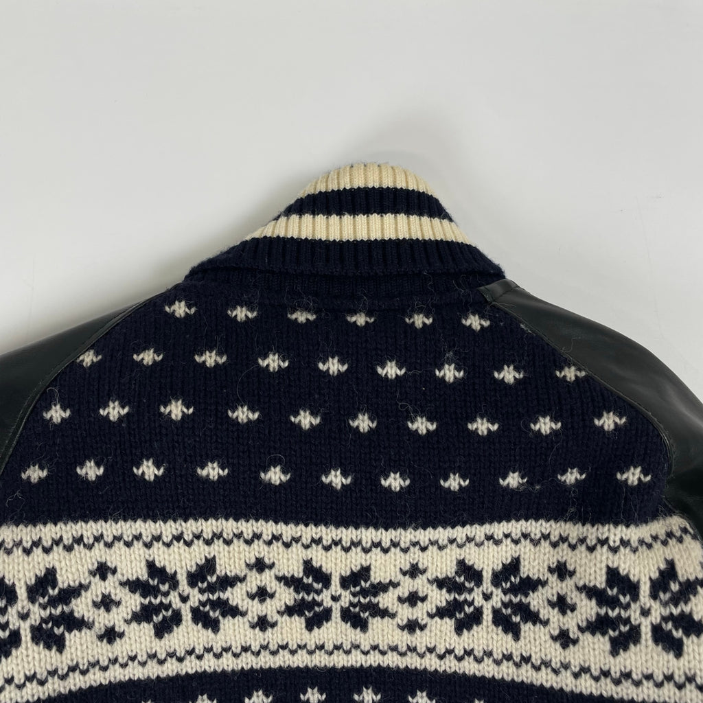 JUNYA WATANABE COMME des GARCONS MAN / 11AW ノルディック切替スタジャン SIZE:S