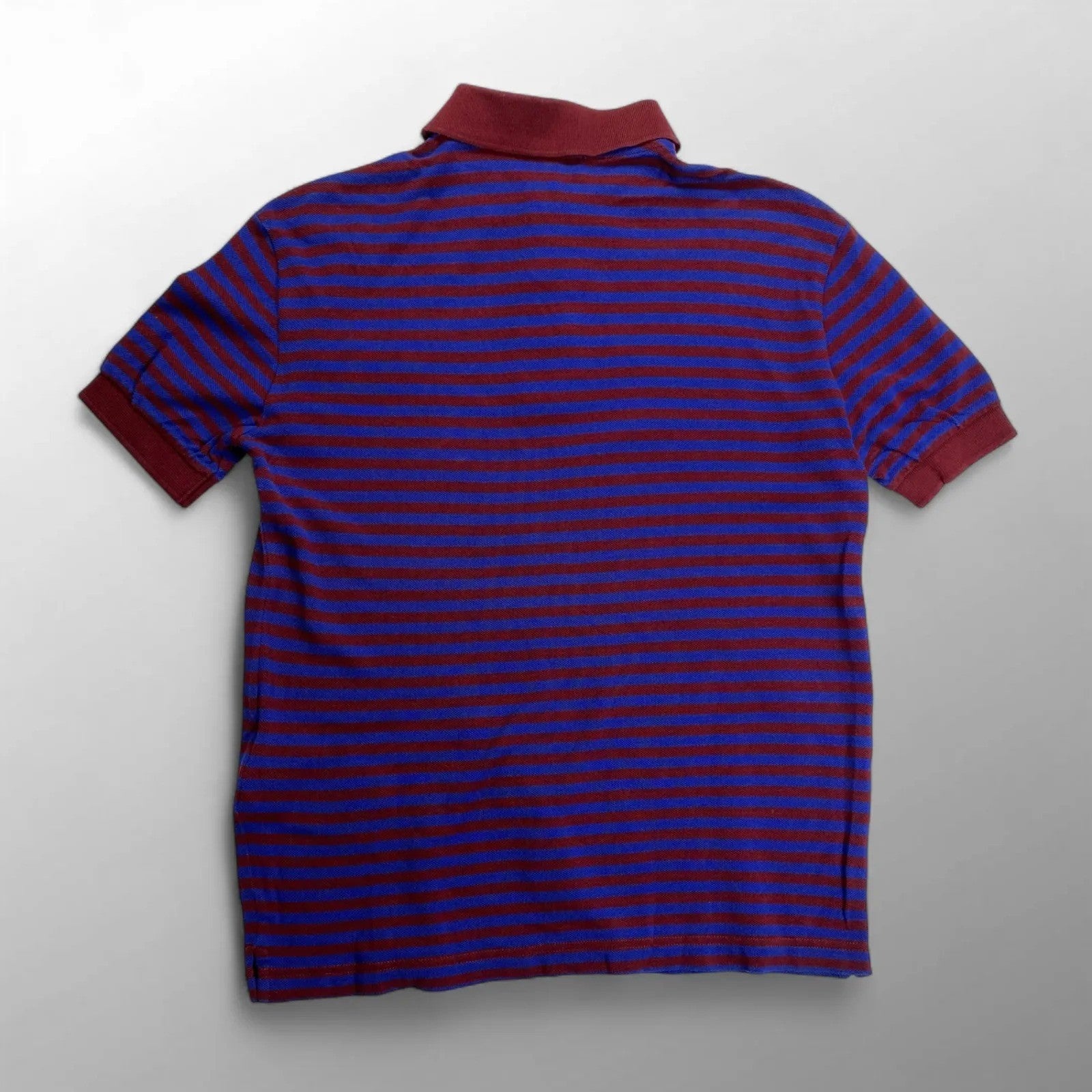 PRADA プラダ / ボーダー ポロシャツ 三角ロゴプレート ユニセックス UJM730 SIZE:XS