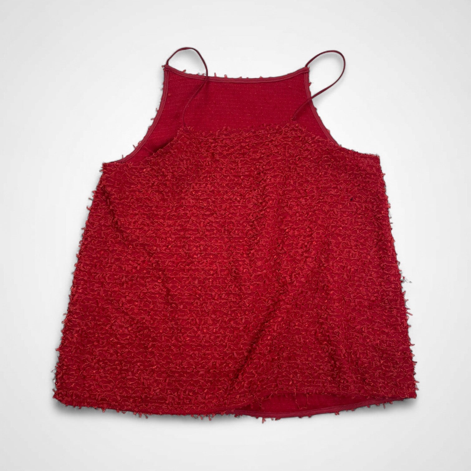 Ballsey ボールジー / ファンシーヤーンツイード アメリカンスリーブキャミソール 25SS 参考定価：17,000+tax SIZE：36