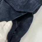 【干場 義雅さん別注】 SANNINO サンニーノ / M-65タイプ ラムレザー スエード ジャケット SIZE：48