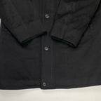 VINTAGE ヴィンテージ / ピュアカシミヤコート フード収納 ブラック 参考定価：200,000程度 SIZE:LL