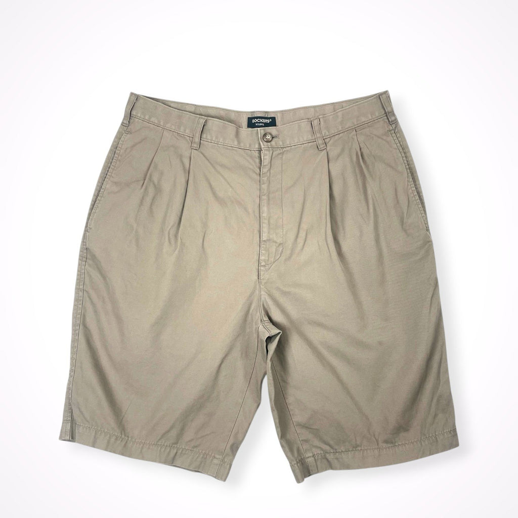 DOCKERS khakis / 2タックチノショーツ SIZE：W34