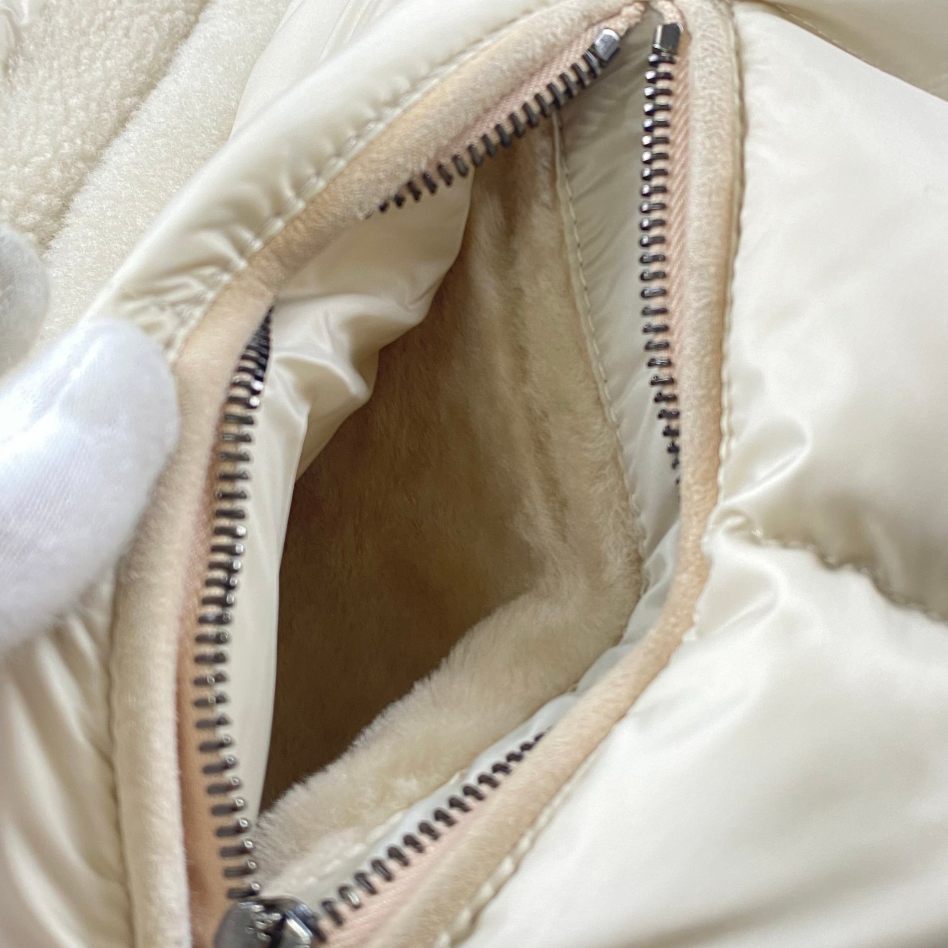 EMMETI エンメティ / GART ムートンダウンジャケット 参考定価：165,000+tax SIZE:50