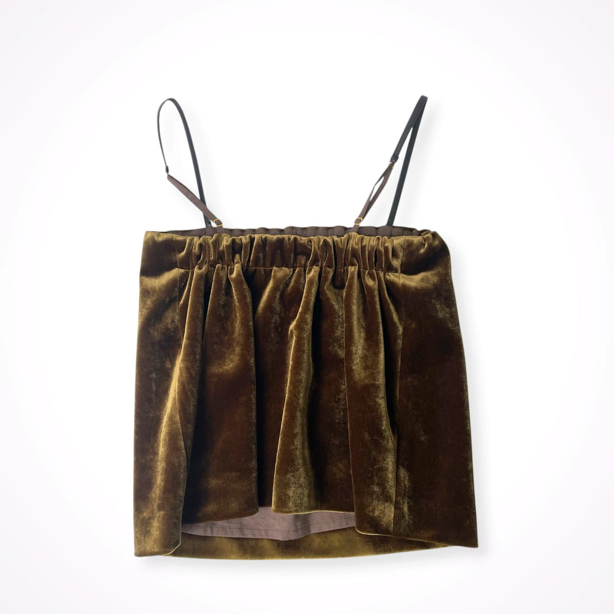 6 BEAUTY＆YOUTH / ベロア ベアトップ 参考定価：25,500程度 SIZE:36