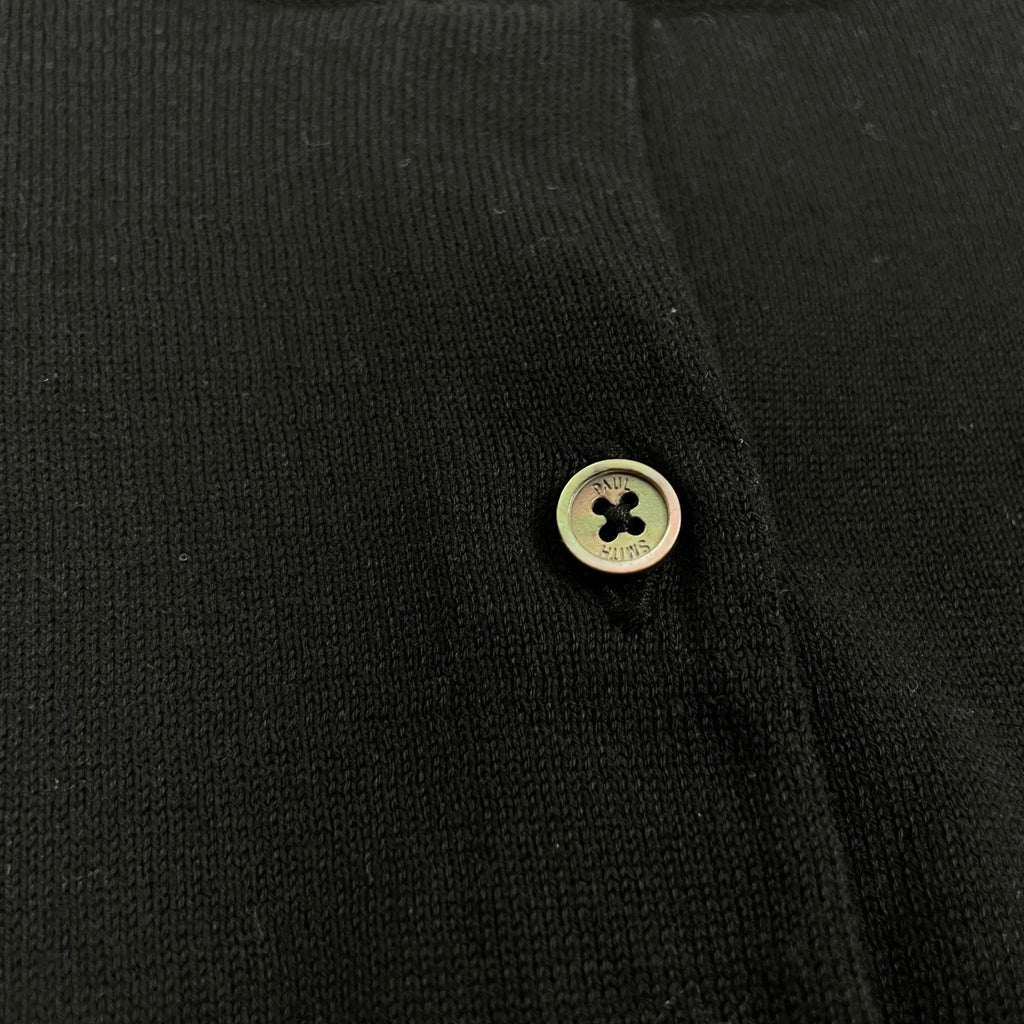 Paul Smith BLACK / フラワープリント クルーネックカーディガン SIZE:L