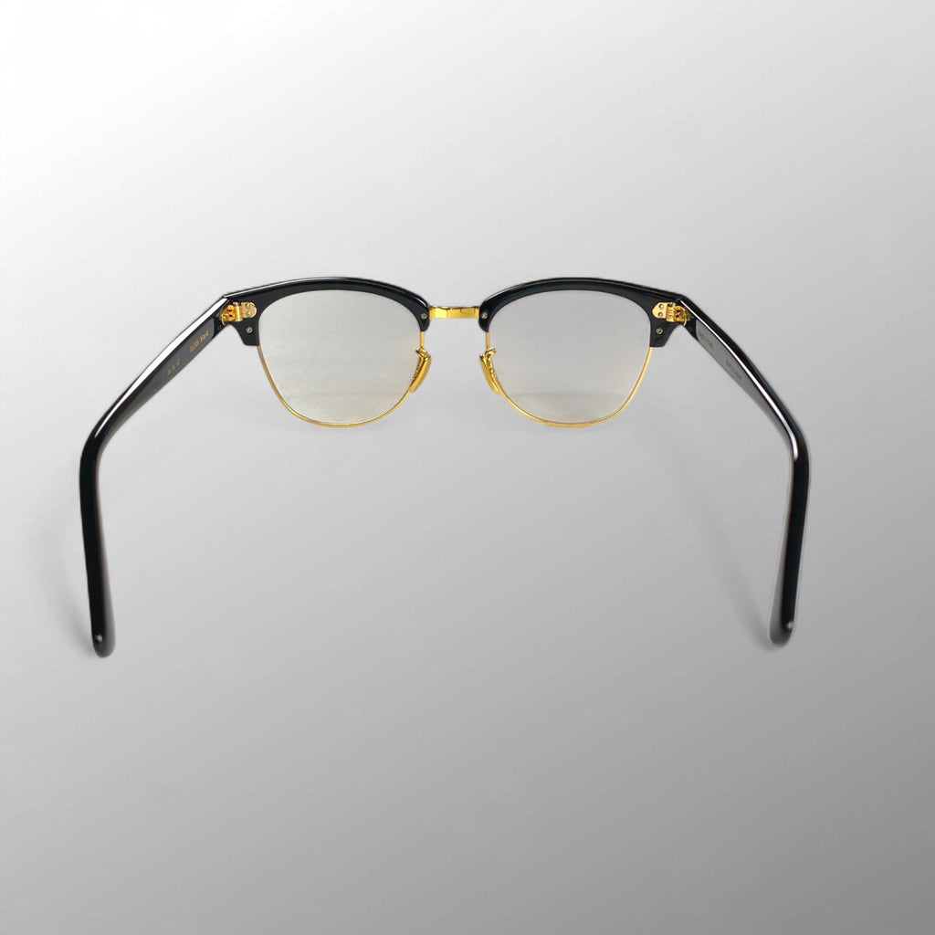 【極美品】　Porter classic × 金子眼鏡 / サーモント型 Smith Rivet Collection 度なしクリアレンズ K18リベット 参考定価：75,000+tax