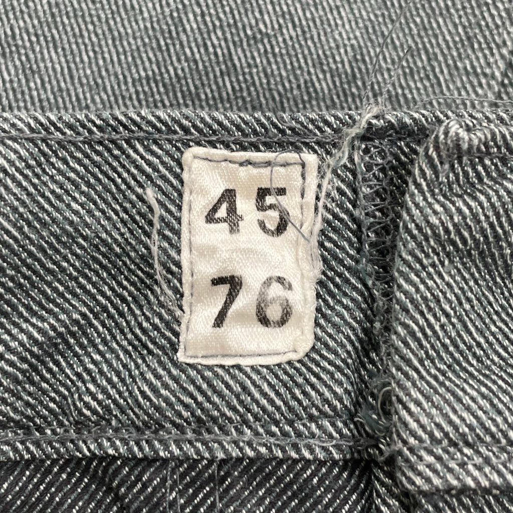 70s VINTAGE MILITARY ヴィンテージミリタリー / スイス軍 デニムパンツ 後期型 SIZE:45(W90)