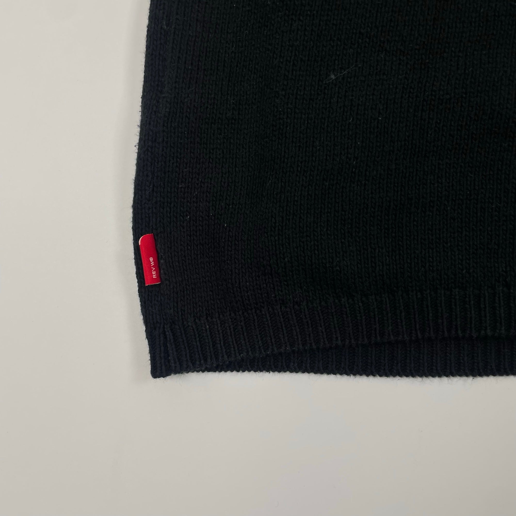 WTAPS ダブルタップス / オールドVネックニットベスト ブラック SIZE:1