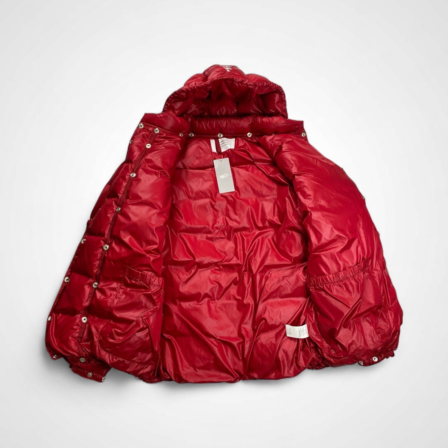 MOUNTAIN RESEARCH × BEAMS PLUS / 別注 Folks Puff Jacket ダウンジャケット タグ付 バーガンディ 参考定価：90,000+tax SIZE:M