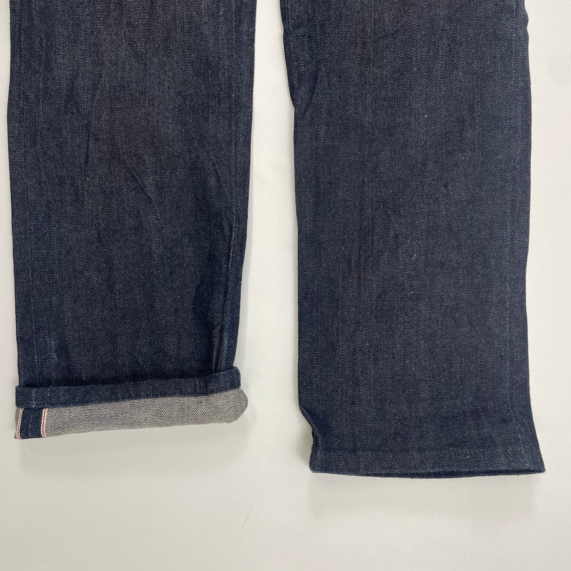 NAKED＆FAMOUS ネイキッド&フェイマス / Indigo Broken Twill Selvedge セルビッジデニムパンツ 参考定価：35,000程度 SIZE:31