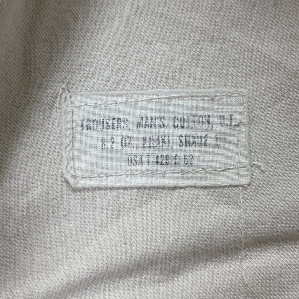 VINTAGE ヴィンテージ / 60s OG107ミリタリーチノ RAPID両爪 SIZE：30×33