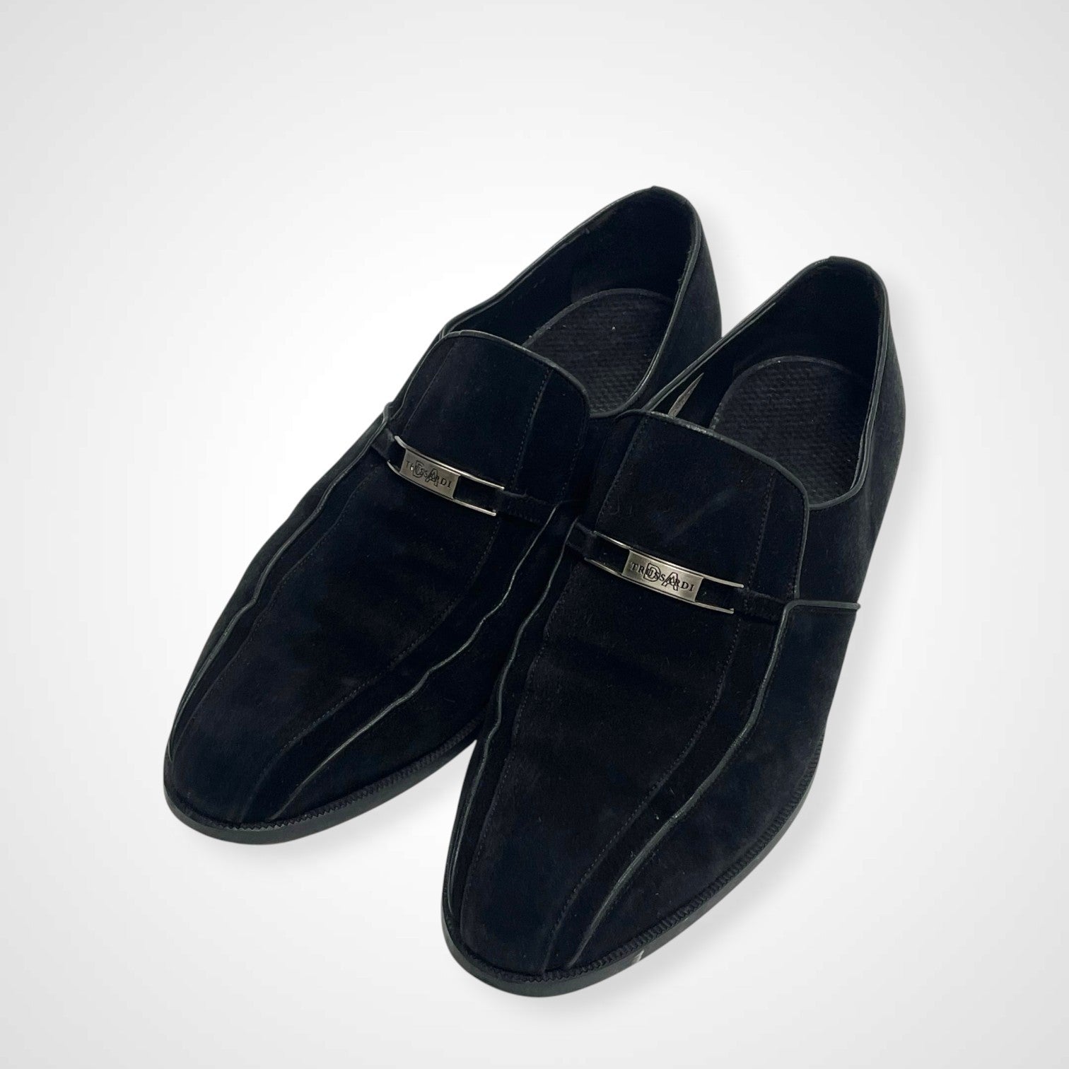 TRUSSARDI トラサルディ / スウェードローファー 参考定価：20,000程度 SIZE:26EEE