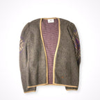 Etienne Aigner / ヴィンテージジャガードニット 参考定価：52,000程度 SIZE:44